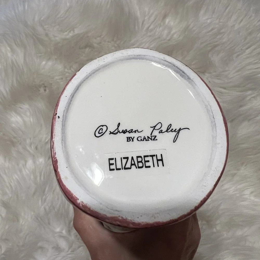 Ganz Belle Casa‎ Vase Elizabeth Artist Susan Paley Hand Painted